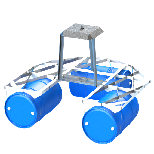 Balsa 600 bombas de columna